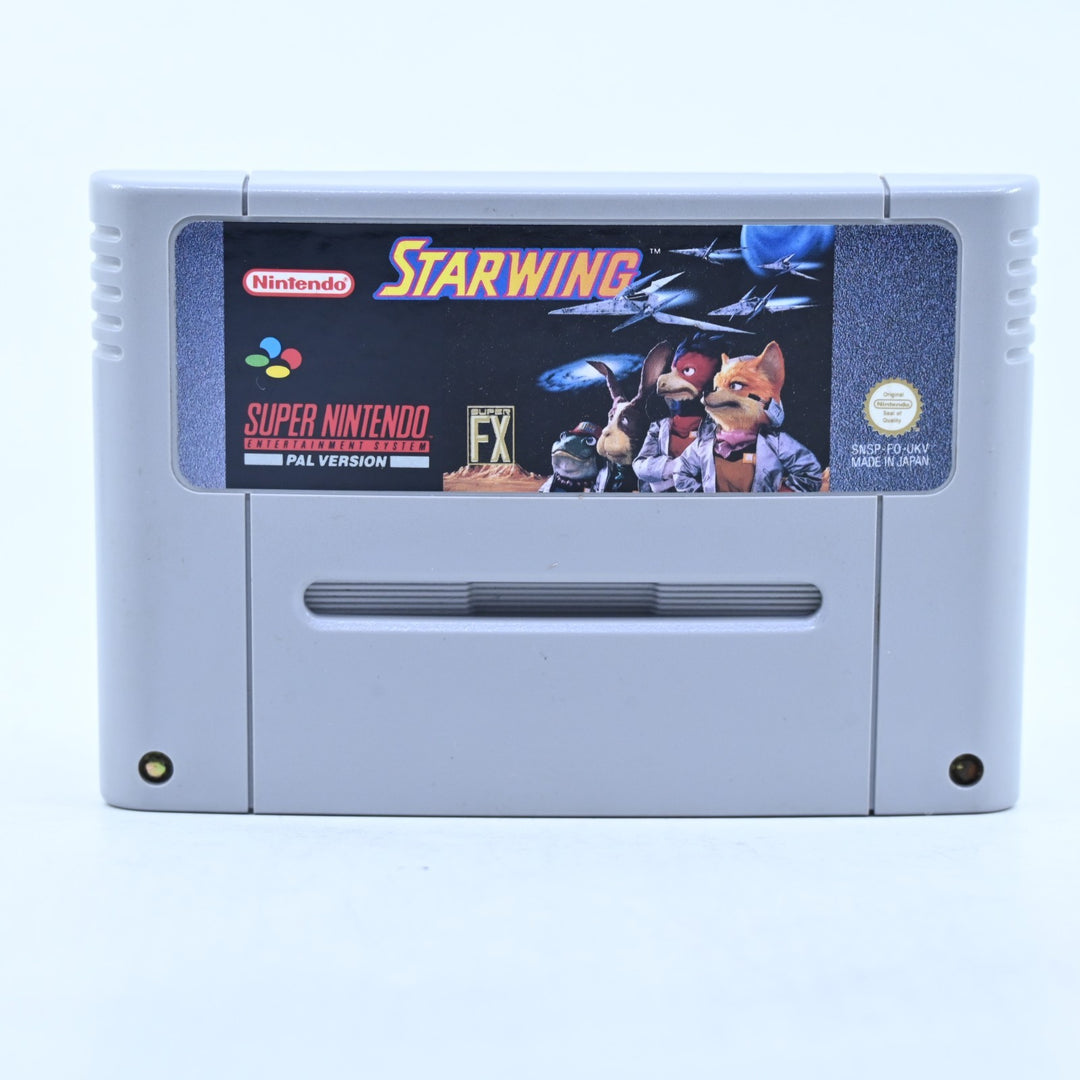 Starwing - Super Nintendo / SNES Game - PAL - FREE POST!