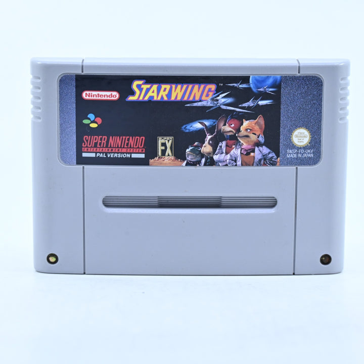 Starwing - Super Nintendo / SNES Game - PAL - FREE POST!