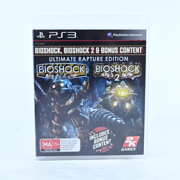 Bioshock: Ultimate Rapture Edition - Sony Playstation 3 / PS3 Game + Manual