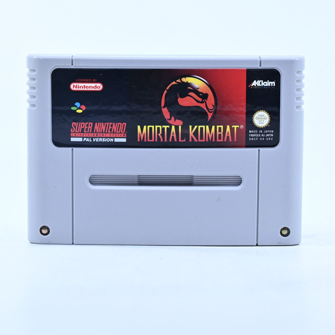 Mortal Kombat - Super Nintendo / SNES Game - PAL - FREE POST!