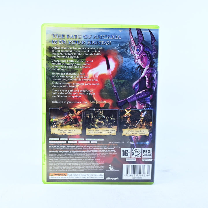 Sacred 2: Fallen Angel - Xbox 360 Game + Manual - PAL - MINT DISC!