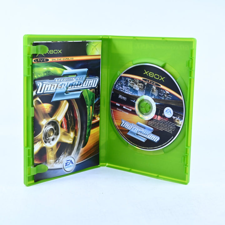 Need for Speed Underground 2 - Original Xbox Game + Manual - PAL - MINT DISC!