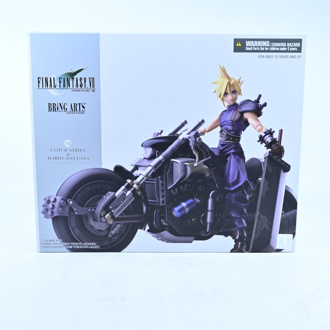 Cloud Strife & Hardy-Daytona - 14 - Final Fantasy VII - Bring Arts Action Figure