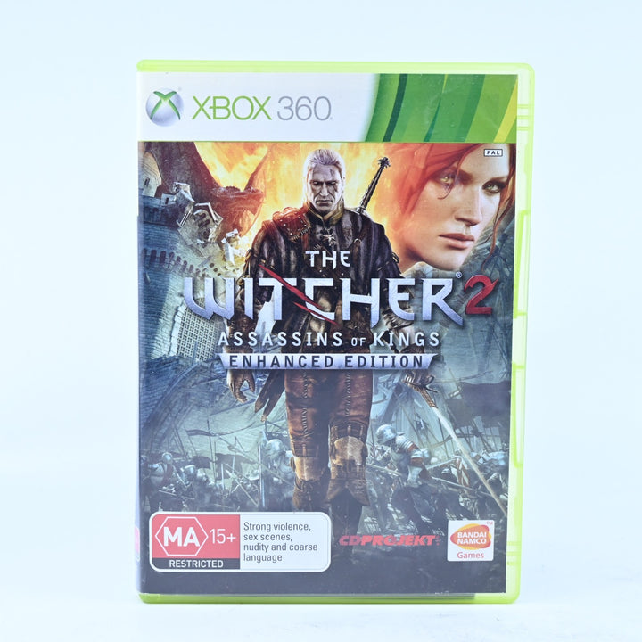 The Witcher 2: Assassins Of Kings - Enhanced Edition - Xbox 360 Game + Manual