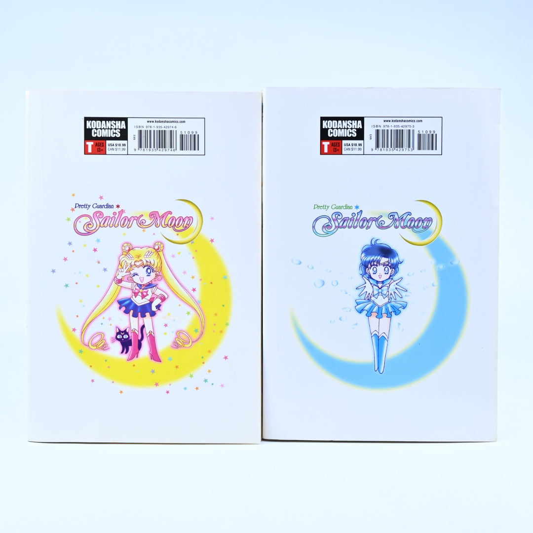 Pretty Guardian Sailor Moon Vol 1 & 2 - Naoko Takeuchi - Kodansha Comics - Manga