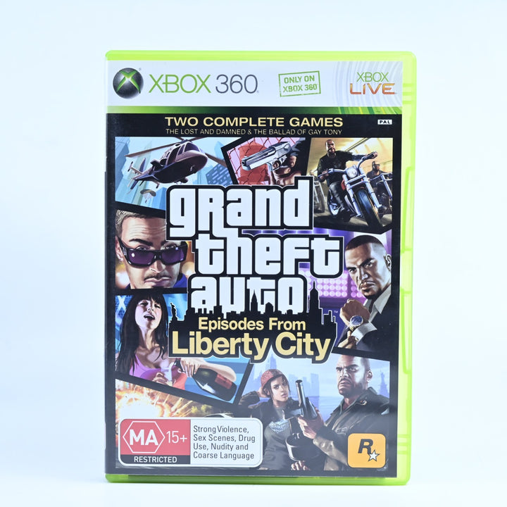Grand Theft Auto: Episodes From Liberty City - Xbox 360 Game - PAL - FREE POST!