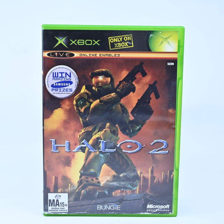 Halo 2 - Original Xbox Game - No Manual - PAL - MINT DISC!