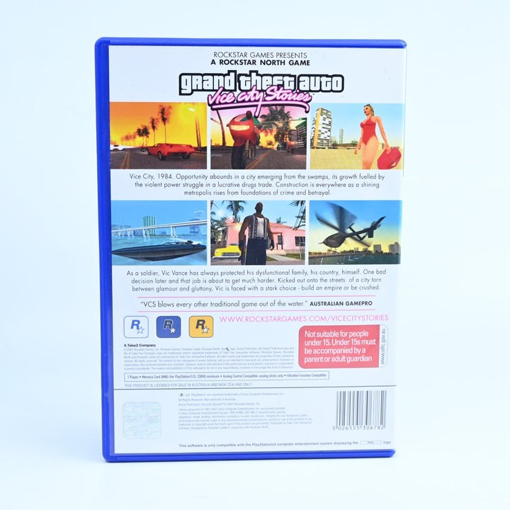 Grand Theft Auto: Vice City Stories - PS2 Game - No Manual or Map