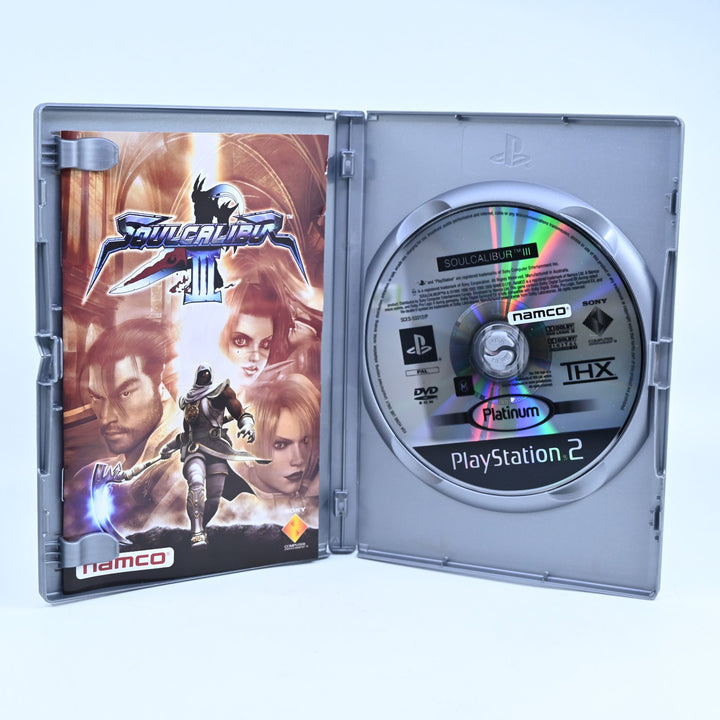 SoulCalibur III - Sony Playstation 2 / PS2 Game + Manual - PAL - Soul Calibur