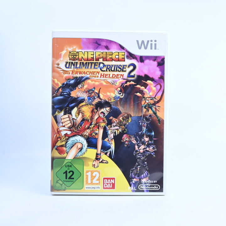One Piece Unlimited Cruise 2 - Nintendo Wii Game + Manual - PAL - MINT DISC!