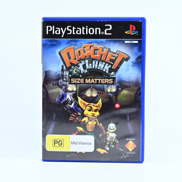 Ratchet & Clank: Size Matters - Sony Playstation 2 / PS2 Game + Manual - PAL