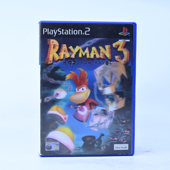 Rayman 3: Hoodlum Havoc - Lenticular Cover - PS2 Game + Manual - PAL