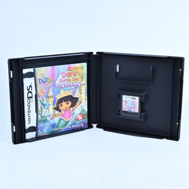 Dora The Explorer: Dora Saves the Mermaids - Nintendo DS Game - PAL + Manual