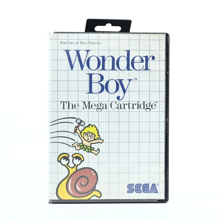 Wonder Boy + Manual - Sega Master System Game - PAL - FREE POST!