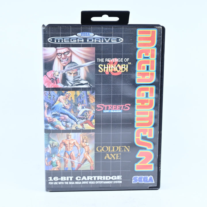 Mega Games 2 - Sega Mega Drive Game - No Manual - PAL - FREE POST!