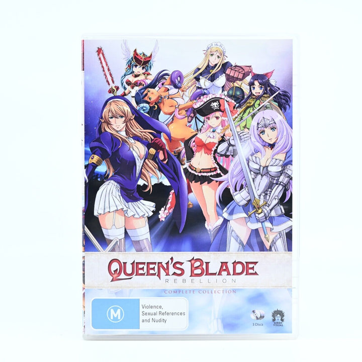 Queen's Blade Rebellion - Complete Collection - Region 4  - DVD - MINT Anime AUS