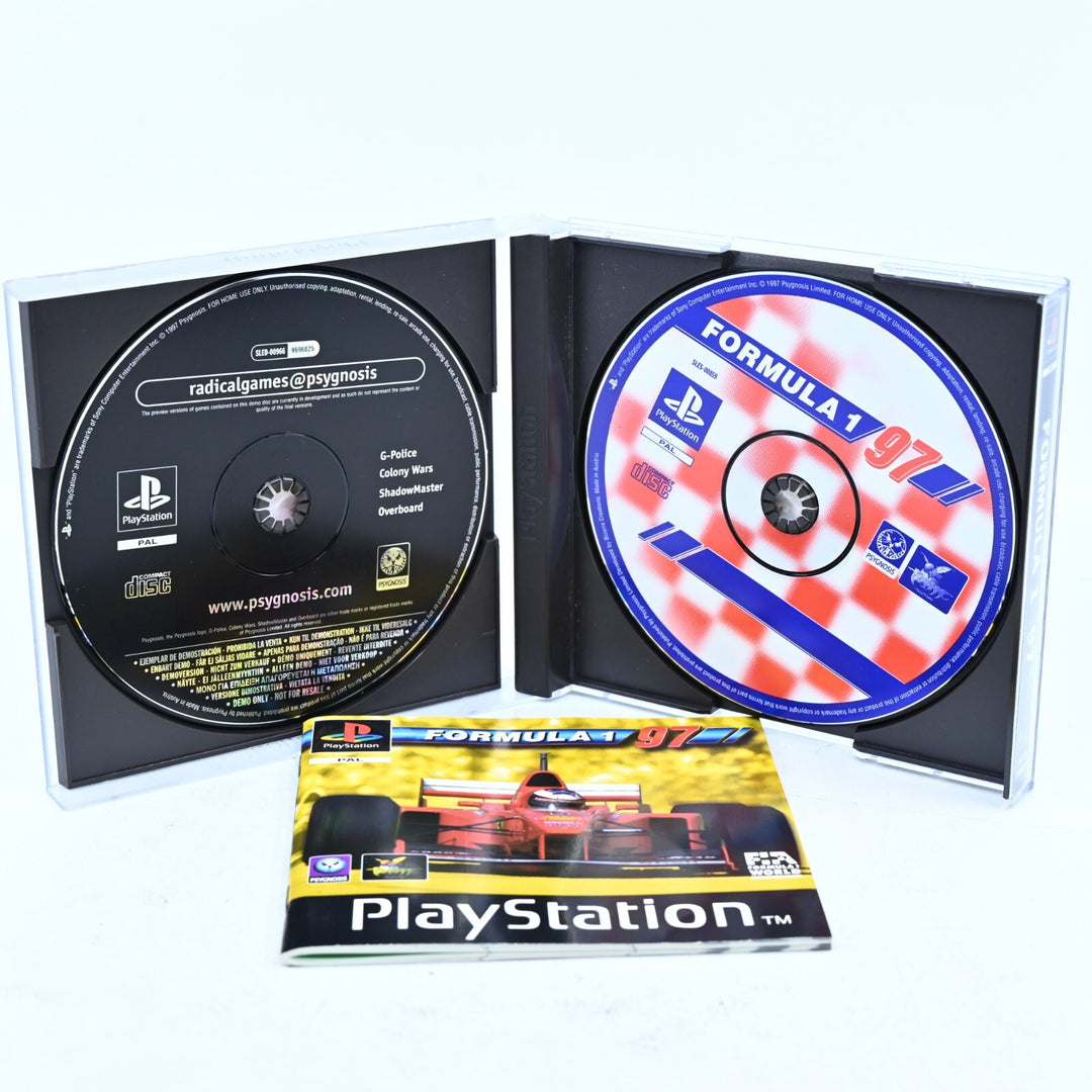 Formula 1: 97 - Sony Playstation 1 / PS1 Game + Manual - PAL - MINT DISC!