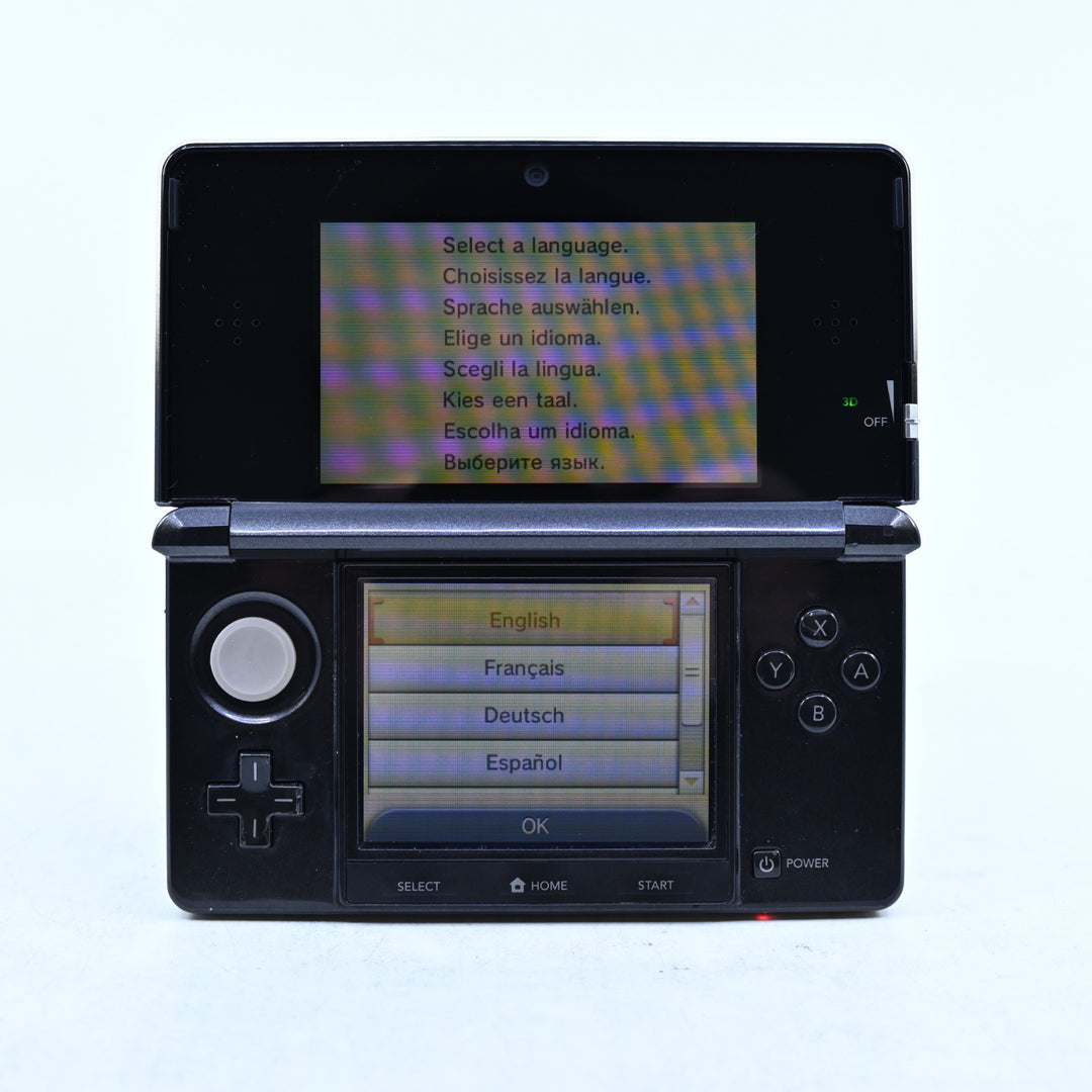 Black Nintendo 3DS Console - CTR-001 - PAL + SD Card! - FREE POST!