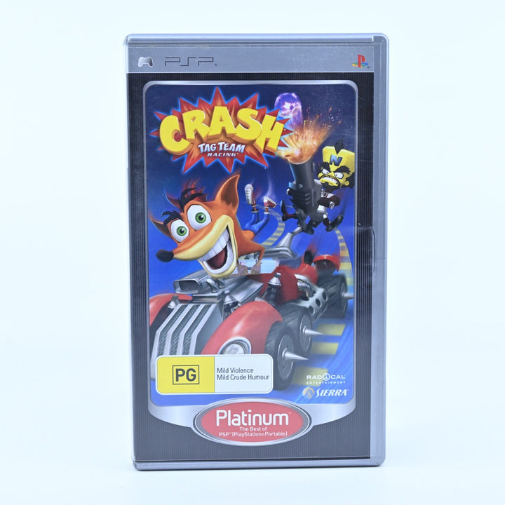 Crash: Tag Team Racing - Sony PSP Game + Manual - FREE POST!