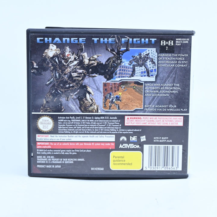 Transformers: Dark of the Moon - Decepticons - Nintendo DS Game - PAL + Manual