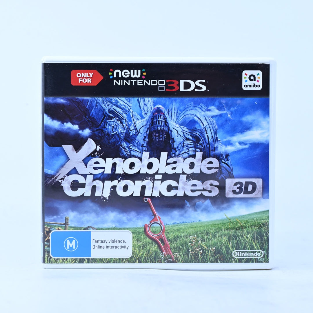 Xenoblade Chronicles 3D - Nintendo 3DS Game - PAL + Manual - FREE POST!