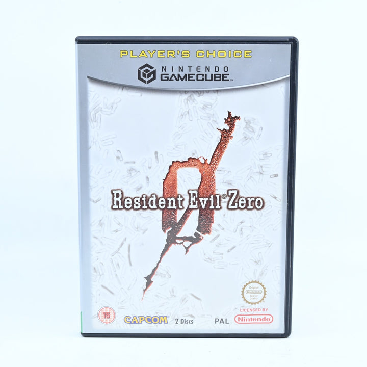 Resident Evil Zero - Nintendo Gamecube Game + Manual - PAL - FREE POST!