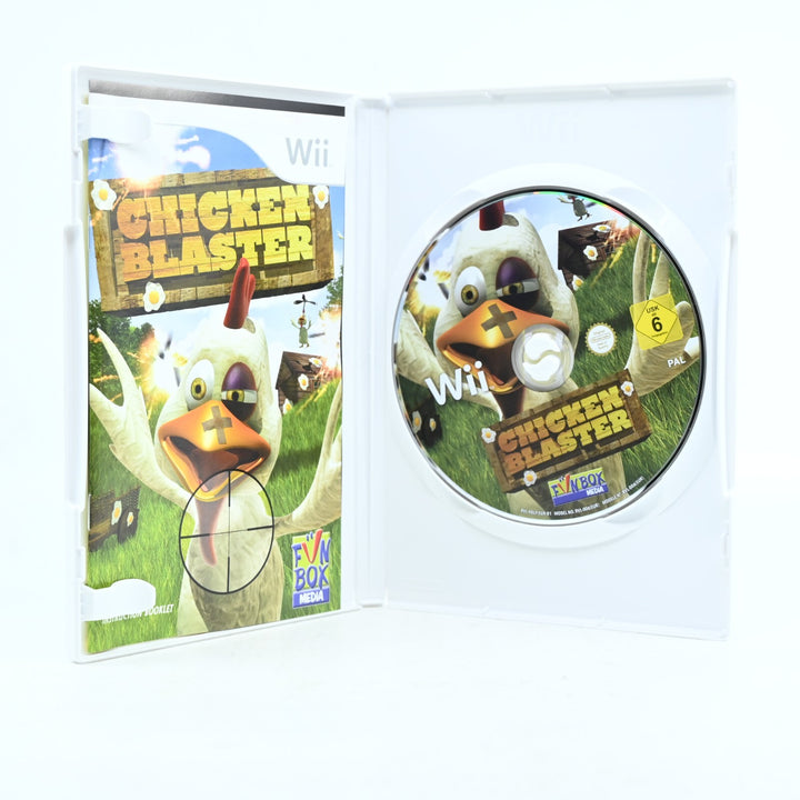 Chicken Blaster - Nintendo Wii Game + Manual - PAL - MINT DISC!
