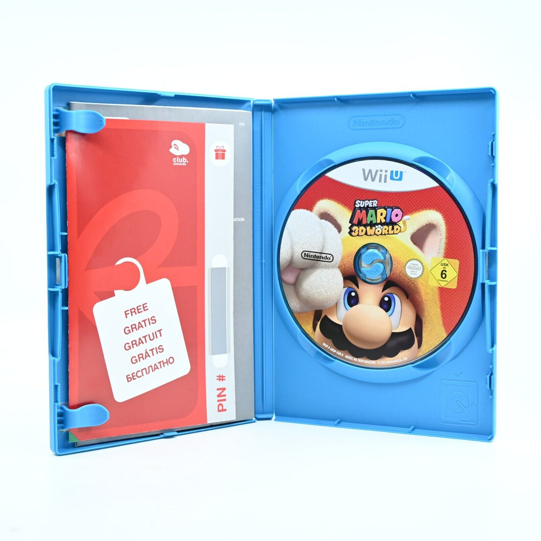 Super Mario 3D World - Nintendo Wii U Game - PAL - FREE POST!