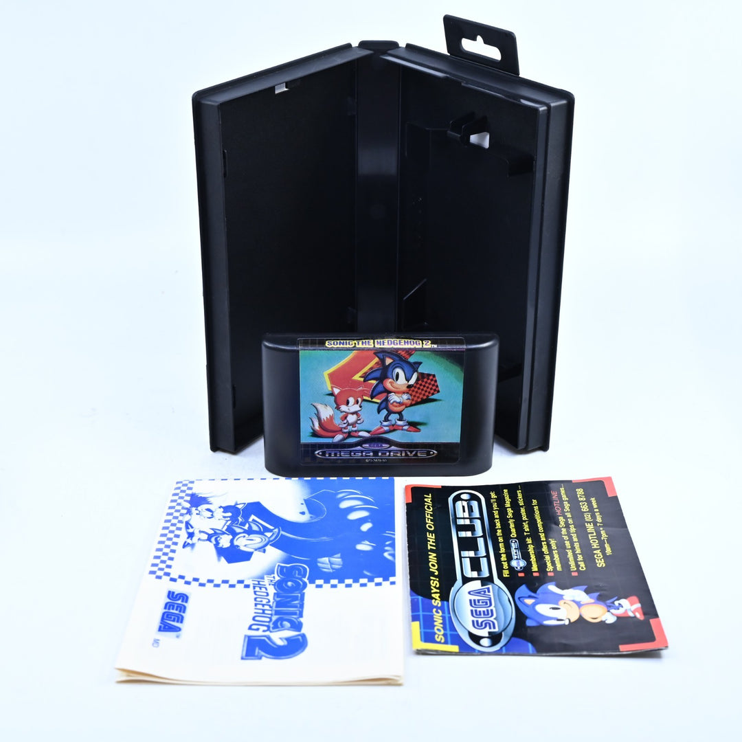 Sonic The Hedgehog 2 - Sega Mega Drive Game - PAL + Manual - FREE POST!