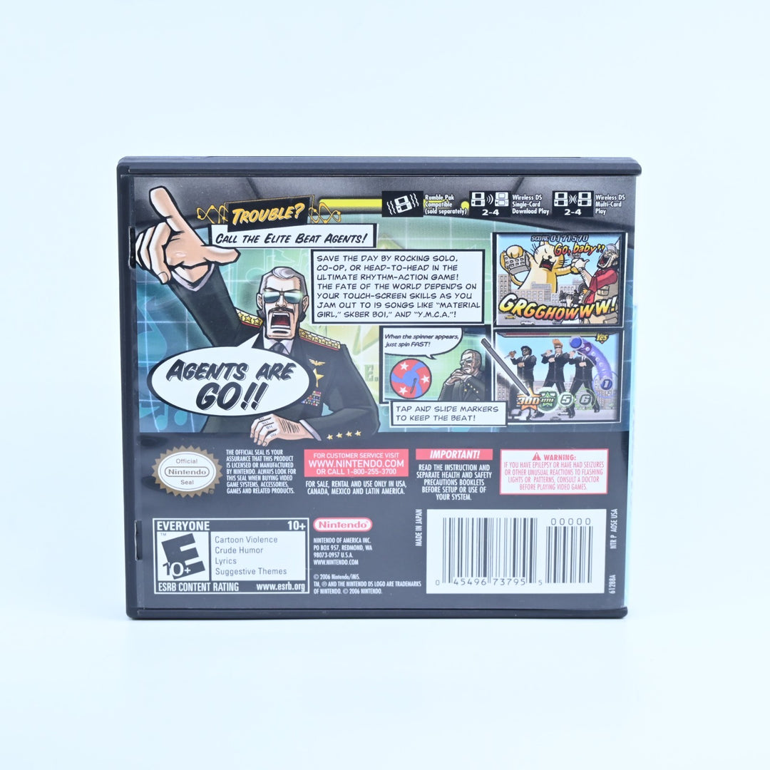 Elite Beat Agents - Nintendo DS Game - Region Free + Manual - FREE POST!