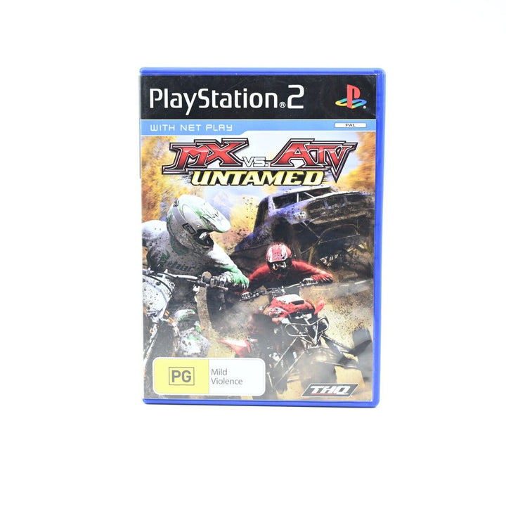 MX Vs. ATV: Untamed - Sony Playstation 2 / PS2 Game + Manual - PAL - FREE POST!