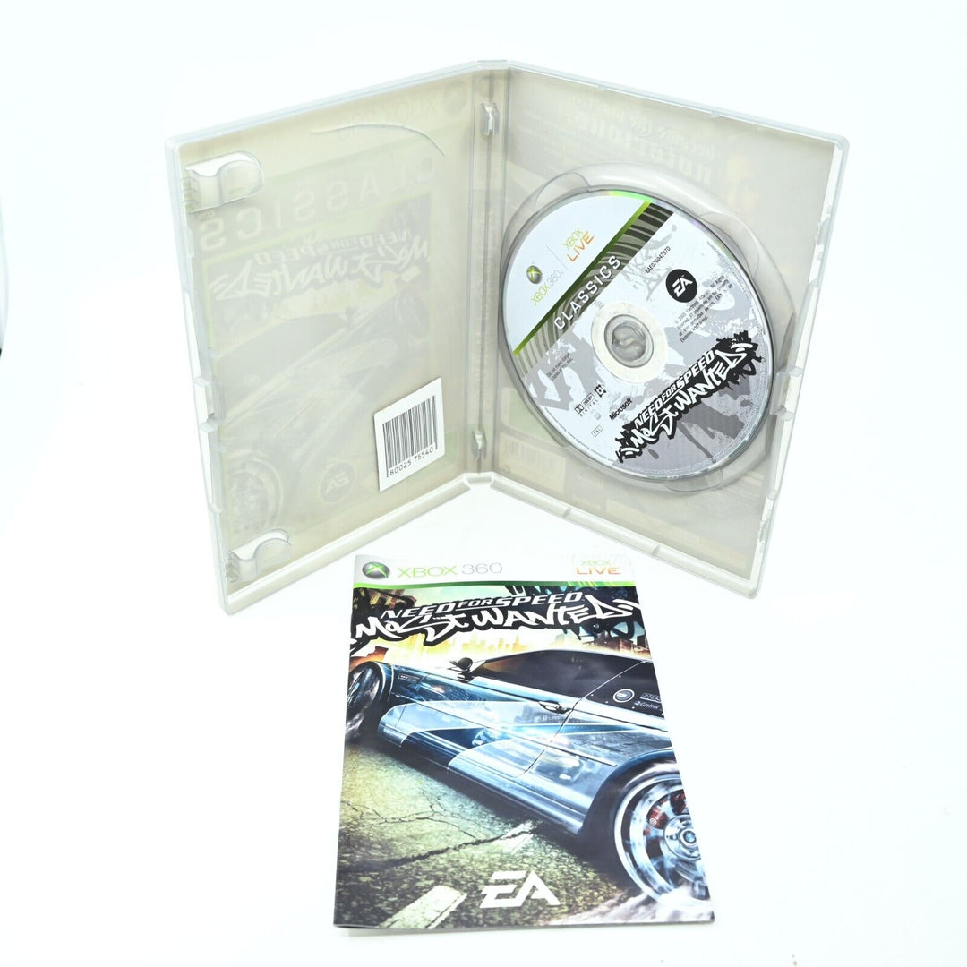 Need For Speed Most Wanted - Xbox 360 Game + Manual - PAL - MINT DISC!