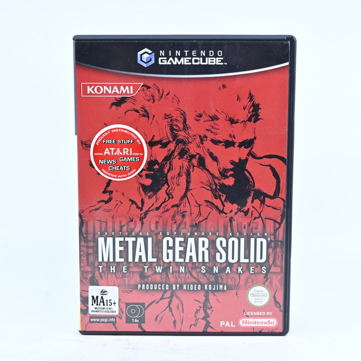 Metal Gear Solid: The Twin Snakes - Nintendo Gamecube Game + Manual - PAL