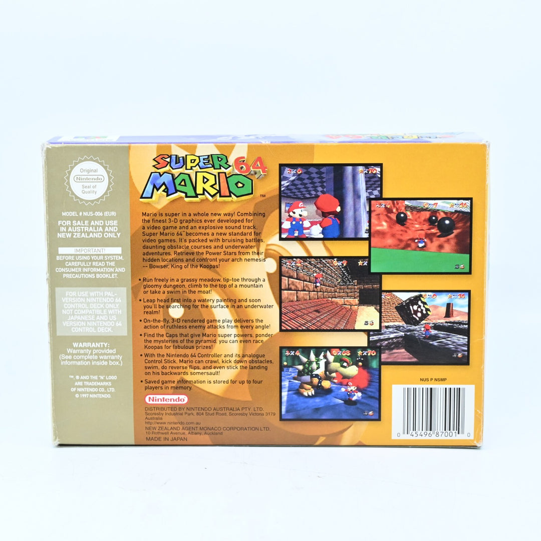 Super Mario 64 - 1 Million Seller Edition  - N64 / Nintendo 64 Boxed Game - PAL