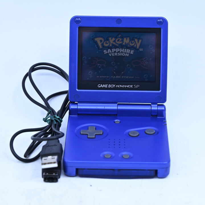 Blue Nintendo Gameboy Advance / GBA SP Console - PAL - FREE POST