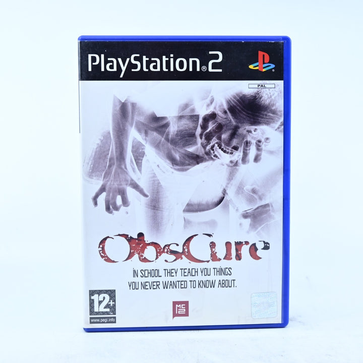 Obscure - Sony Playstation 2 / PS2 Game + Manual - PAL