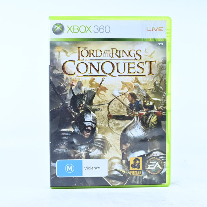 The Lord of the Rings: Conquest - Xbox 360 Game + Manual - PAL - MINT DISC!