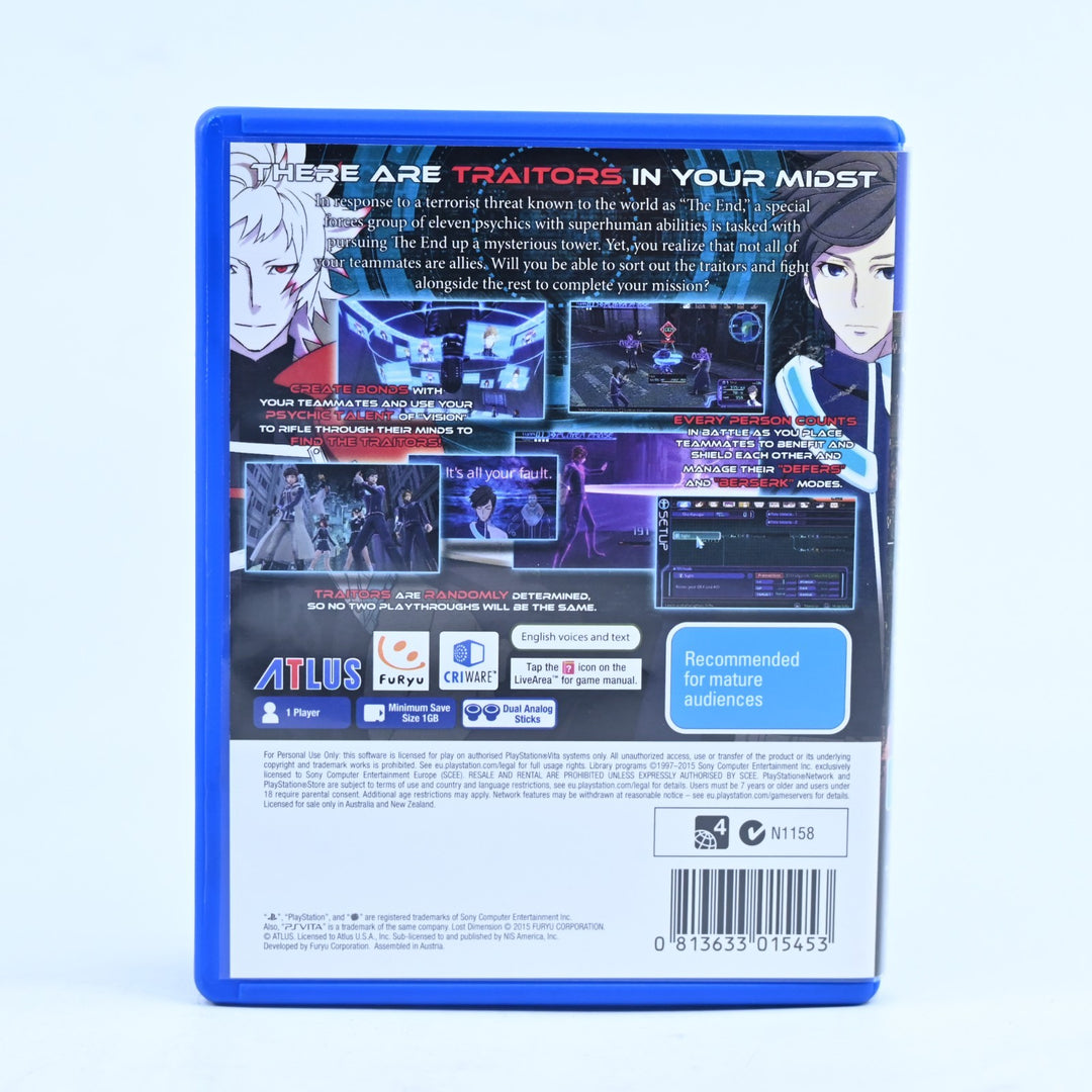 Lost Dimension - Sony PS Vita Game - FREE POST!