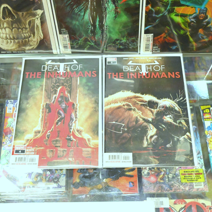 Death of the Inhumans - Complete Set 1-5 - Cates / Olivetti - Marvel Comics