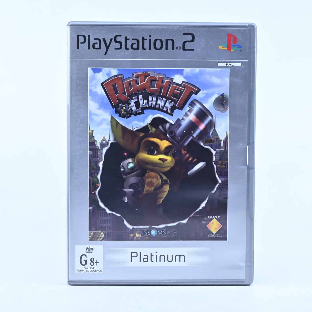 Ratchet & Clank - Sony Playstation 2 / PS2 Game + Manual - PAL - MINT DISC!