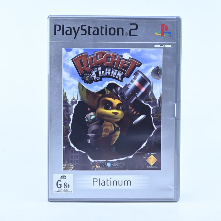 Ratchet & Clank - Sony Playstation 2 / PS2 Game + Manual - PAL - MINT DISC!