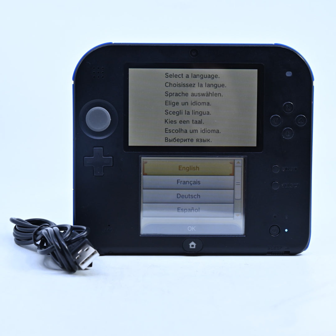 Blue / Black - Nintendo 2DS Console - FTR-001 - PAL - FREE POST!
