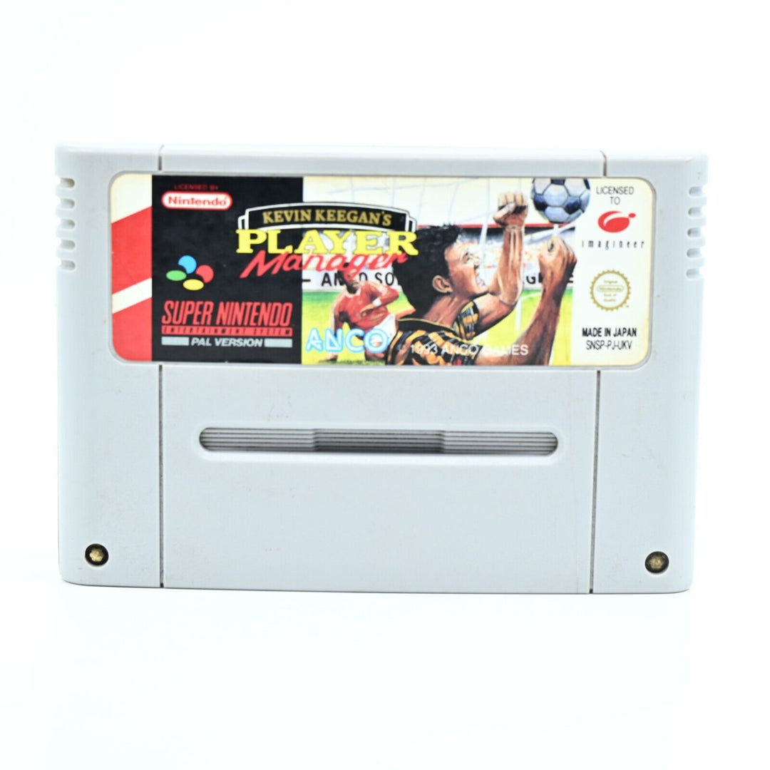 Kevin Keegan's Player Manager  - Super Nintendo / SNES Game - PAL - FREE POST!