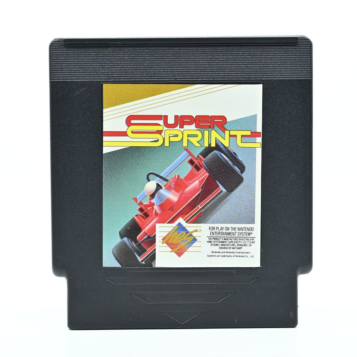 Super Sprint - H.E.S / HES Nintendo Entertainment System / NES Game - PAL