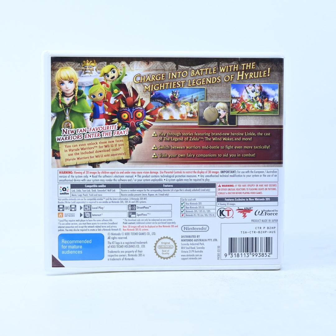 Hyrule Warriors Legends - Nintendo 3DS Game - PAL + Manual - FREE POST!