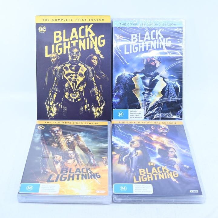 Black Lightning - Seasons 1-4 - Regions 1 & 4 - DVD