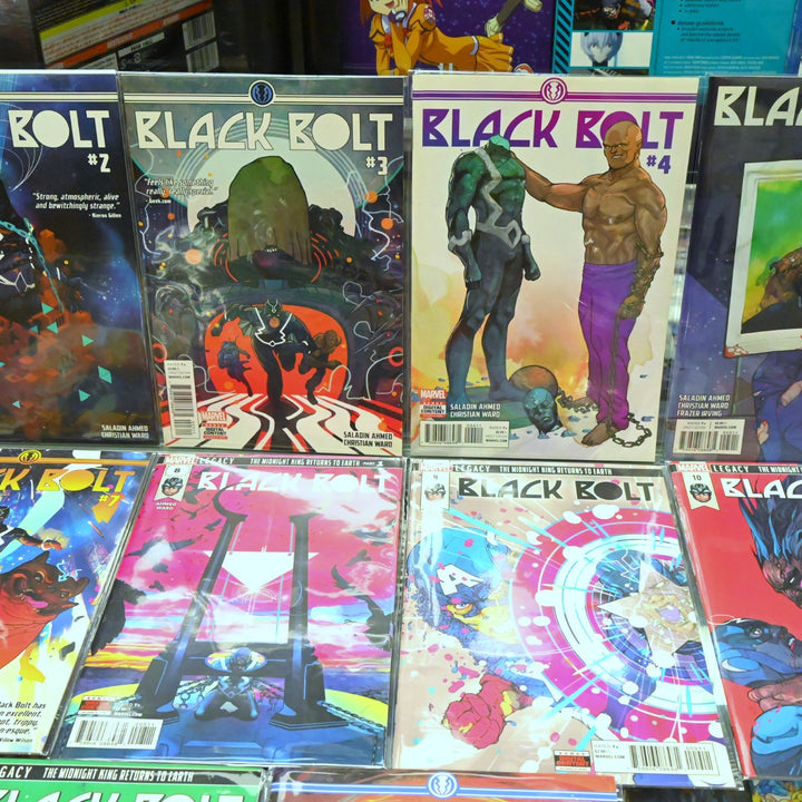 Black Bolt - Complete Set 1-12 - Ahmed / Ward - Marvel Comics - Comic