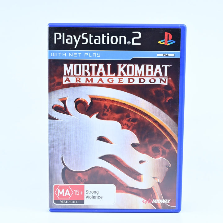 Mortal Kombat: Armageddon - Sony Playstation 2 / PS2 Game + Manual - PAL