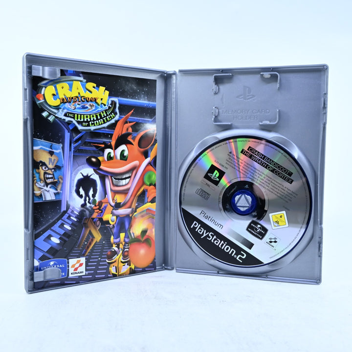 Crash Bandicoot: The Wrath of Cortex - Sony Playstation 2 / PS2 Game + Manual