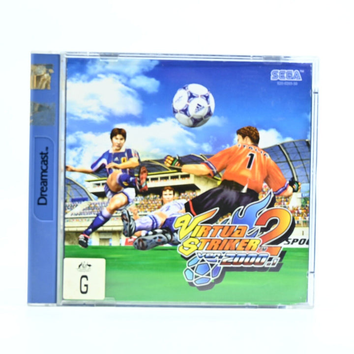 Virtua Striker 2 - Sega Dreamcast Game - PAL - FREE POST!